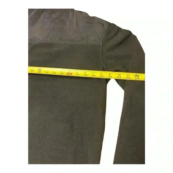 Aeropostale Jacket Adult Medium Black Full Zip Fleece Logo Casual Mens - Picture 7 of 8